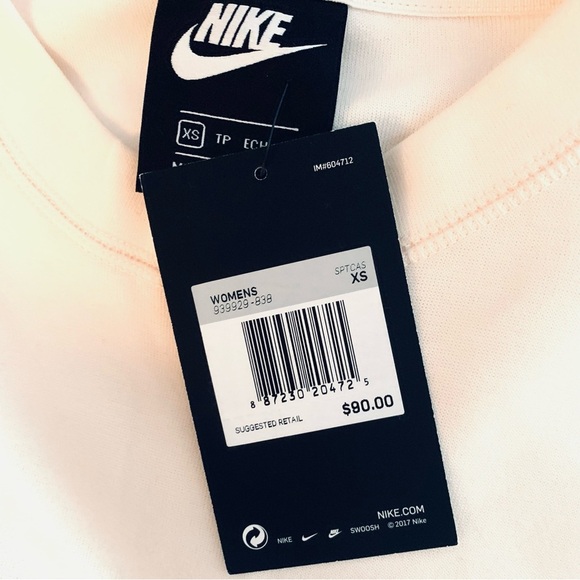 NIKE Tech Fleece 
Sweatshirt, white and light pink - Picture 7 of 7